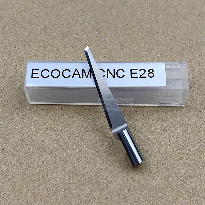 1PCS NEW ECOCAM CNC E28 SOLID CARBIDE BLADE FOR TANGENTIAL CUTTING MODULES