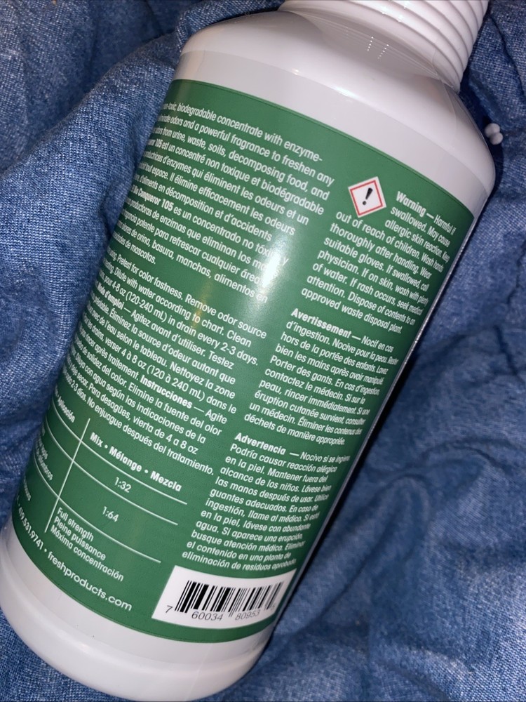 Cleaner Fresh Products Lemon Conqueror 105 Bio Active Concentrate 32 Oz