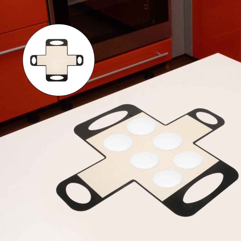 Non-stick Silicone Baking Mat Food Grade Long Handle Bread Transfer