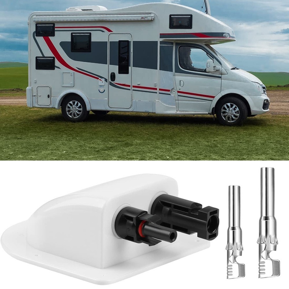 Waterproof ABS Solar Panel Cable Connections Box for Housing Solar Cells RV