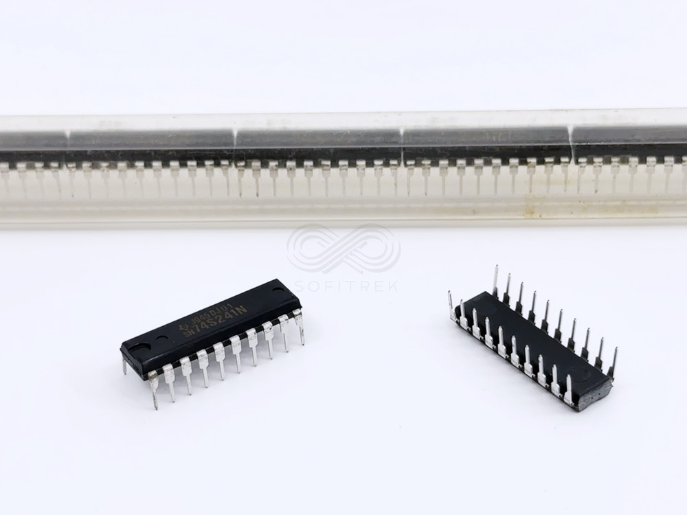 5PCS SN74S241N Texas Instruments Octal Buffer Line Driver 3-State Outputs DIP-20