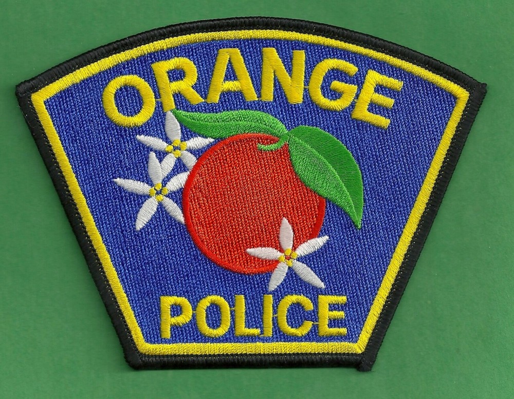 ORANGE CALIFORNIA POLICE SHOULDER PATCH