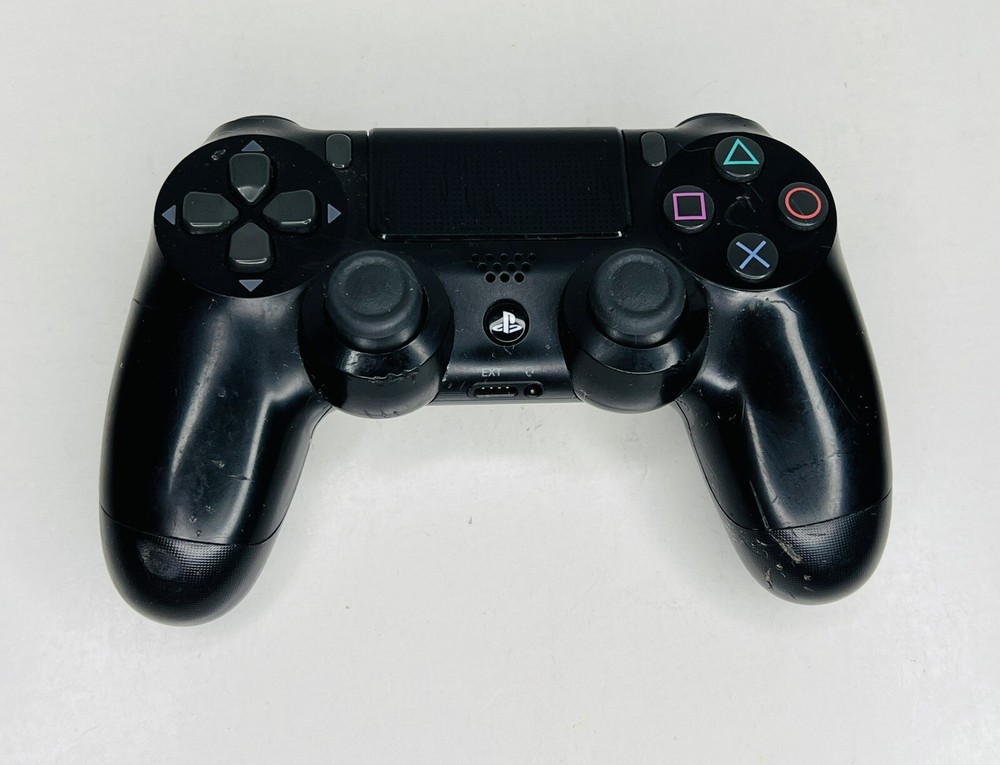 DualShock 4 Wireless Controller for PlayStation 4 Black *UNTESTED* Scratches