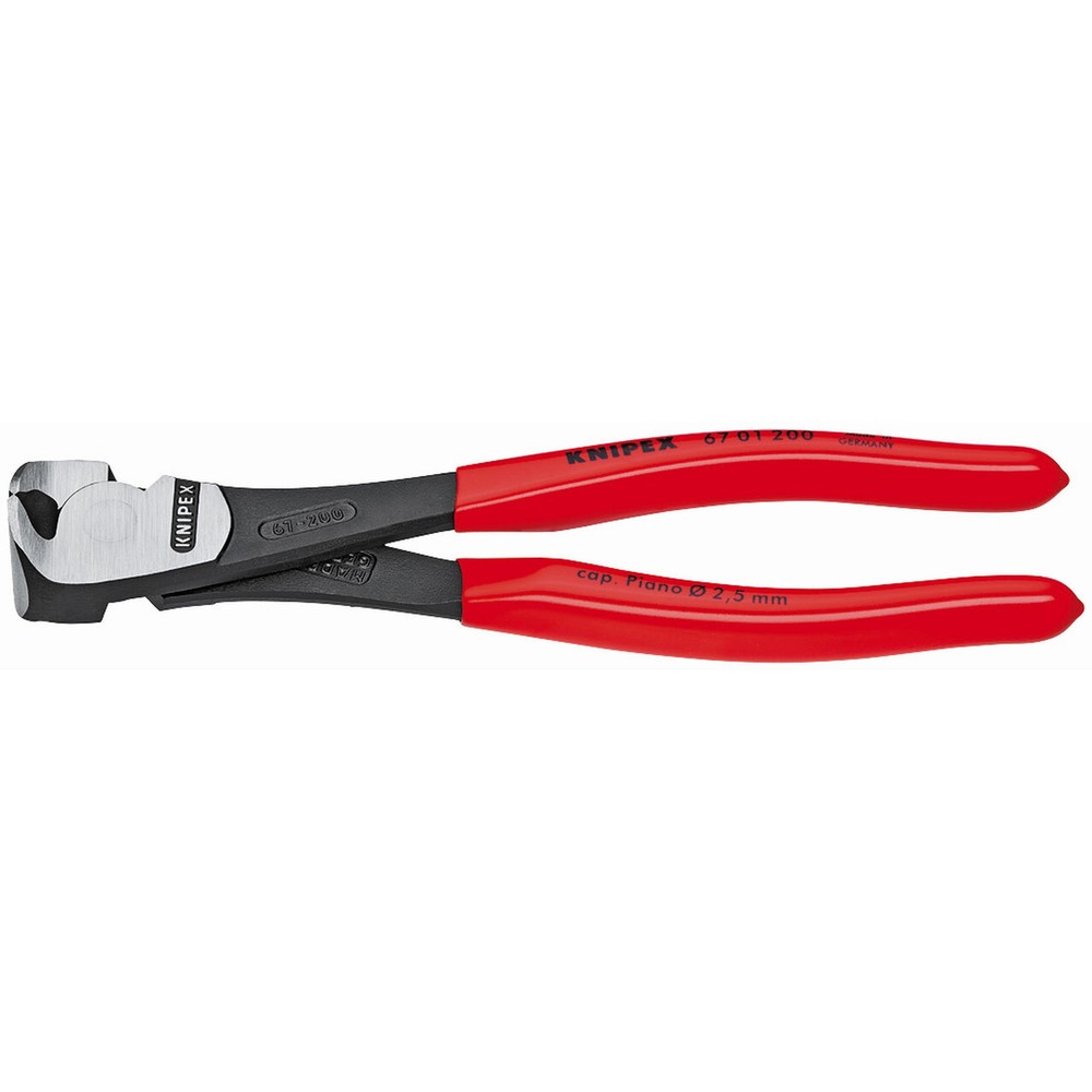 Knipex 67 01 140, 5 1/2" High Leverage End Cutting Nippers