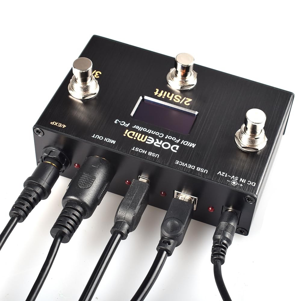 MIDI Foot Controller (FC-3) MIDI Controller Designed That Can Be Used for Foo...