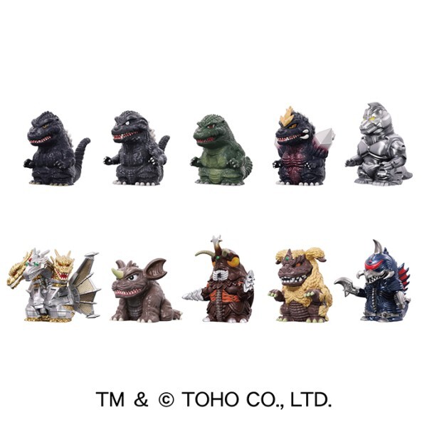 complete-set-10-box Godzilla sofvi Puppet Mascot 3 Soft Vinyl figure 2025