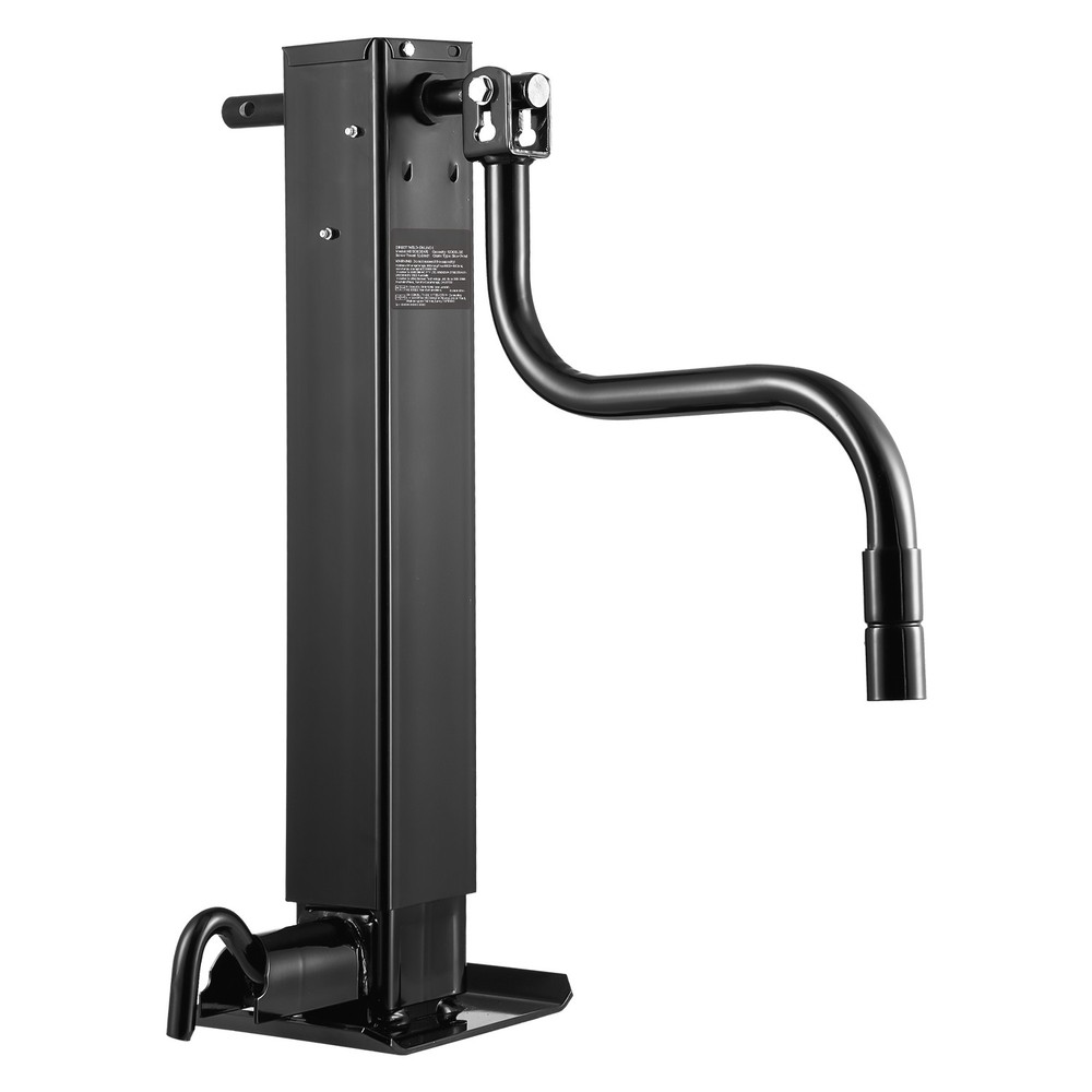 Trailer Jack Weld-on Pipe Mount Swivel Trailer Jack 12000 lbs 12.6" Travel