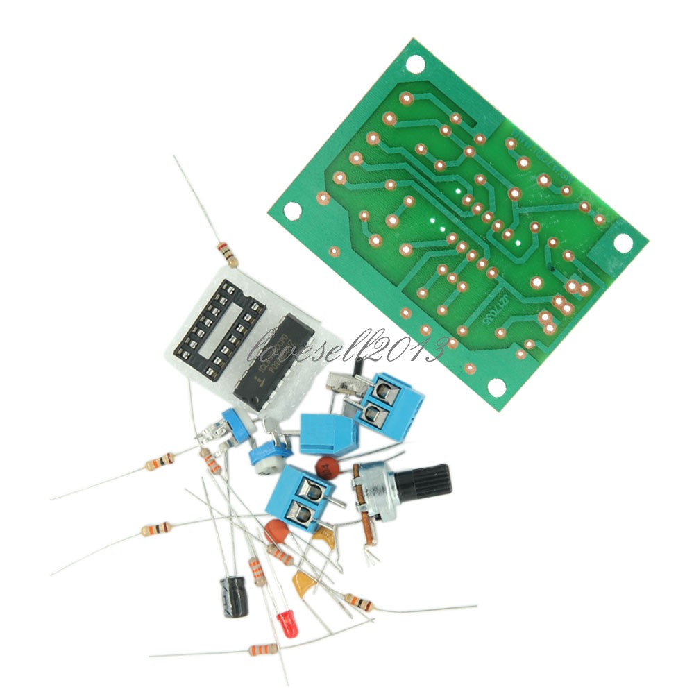 ICL8038 Monolithic Function Signal Generator Module DIY Kit Sine Square Triangle