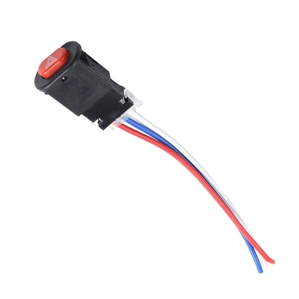 Switch Plastic Scooter 40x25mm Accessories Double Flash Lamp