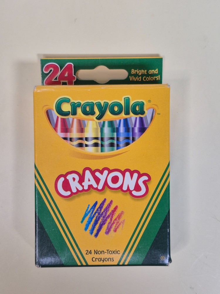 Crayola Crayons 24 Pack Vintage 2002