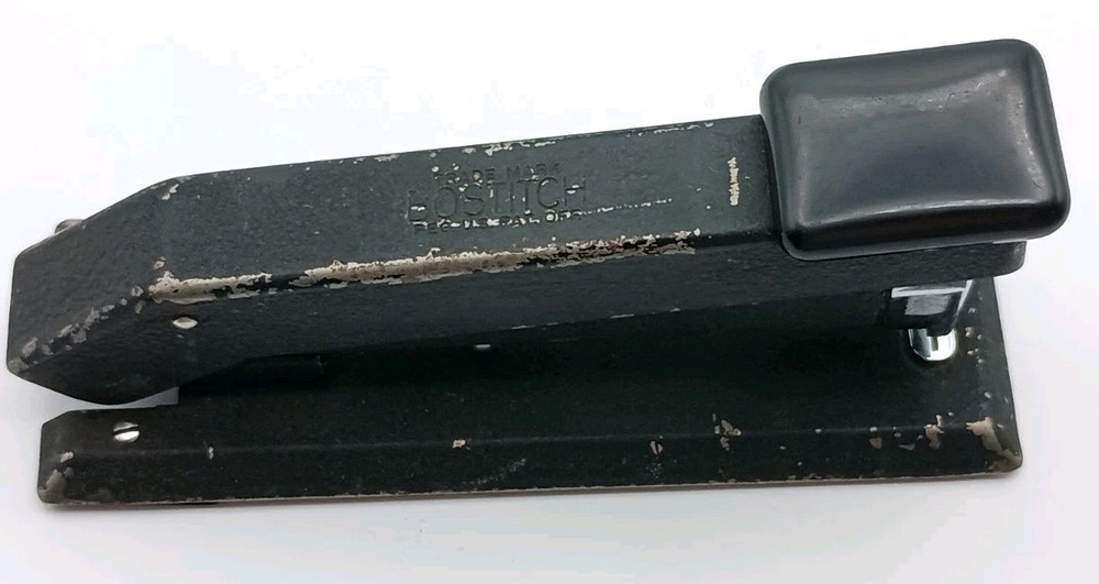 Vintage Bostitch Model B5B Desktop Stapler Tacker Front Load Made USA