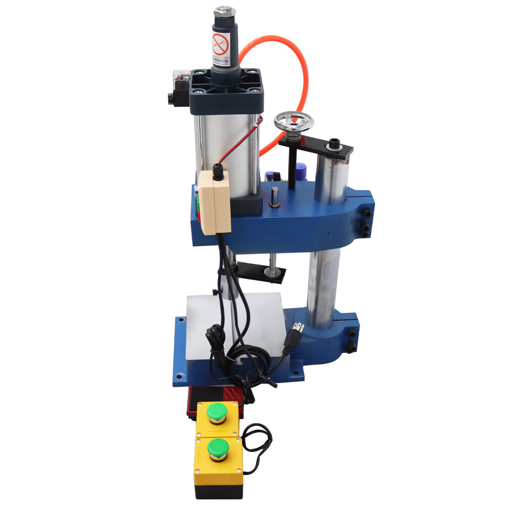 110V 1100Lb/500kg Vertical Pneumatic Punch Machine WITHOUT Display Controller