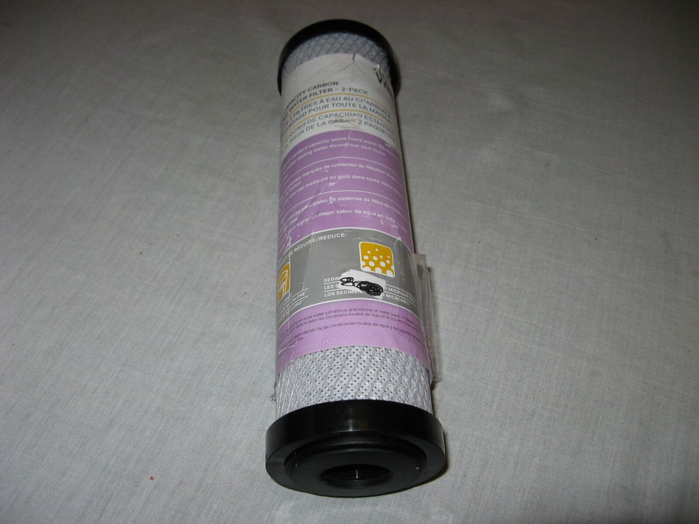 WHIRLPOOL STANDARD CAPACITY CARBON WHOLE HOME WATER FILTER WHA2BF5 SINGLE FILTER