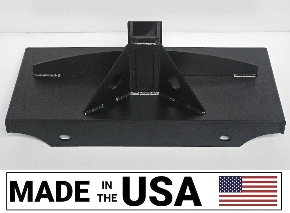 [SR] Trailer Attachment Mini Skid Steer Receiver Hitch Mount Plate Ditch Witch