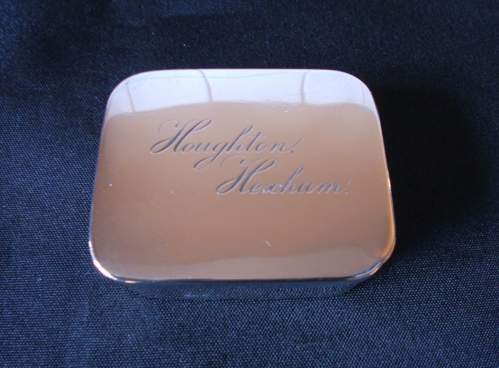 Solid Silver Rare Snuff Box With Match Strike Hallmark Date 1907 By Cohen & Char