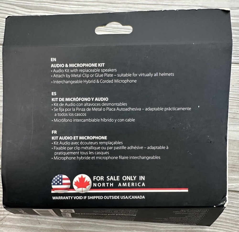 Cardo Systems Packtalk Audio and Microphone Kit SRAK0033
