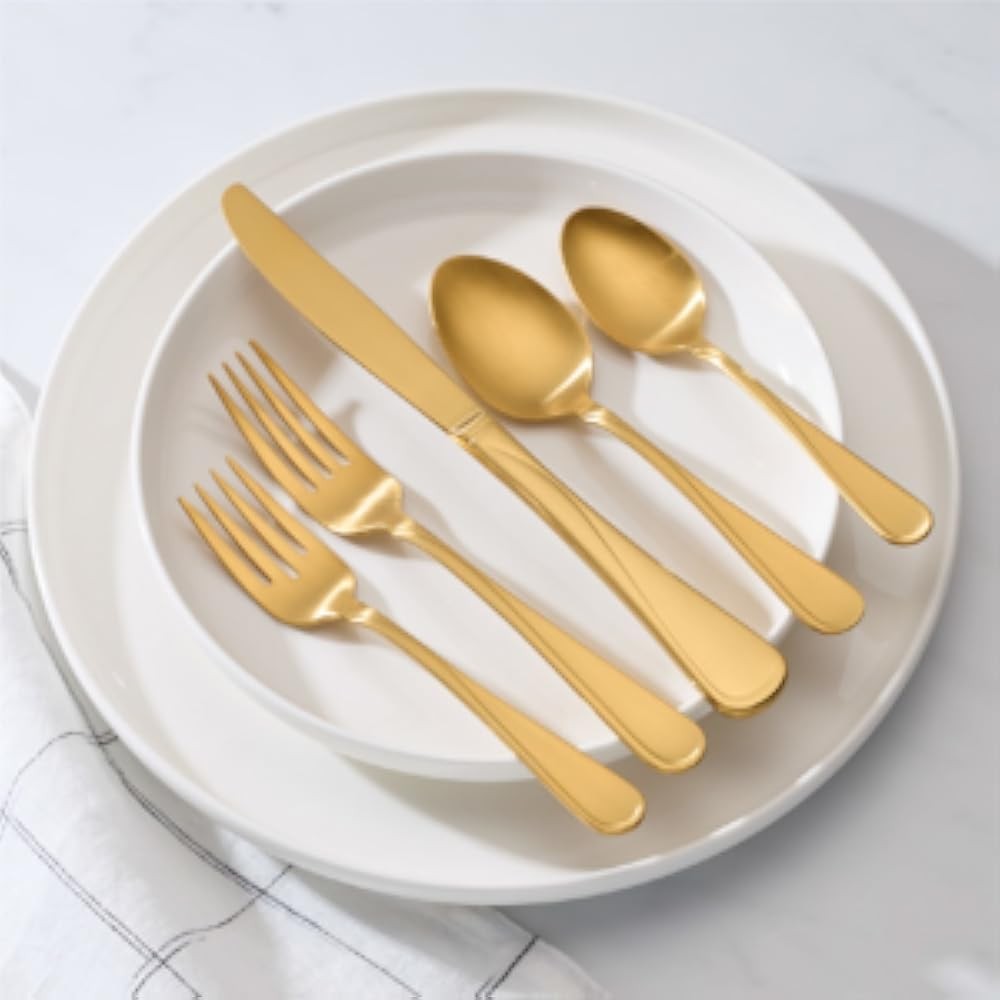 Everyday Flatware Nocha Dinner Spoons,Sier