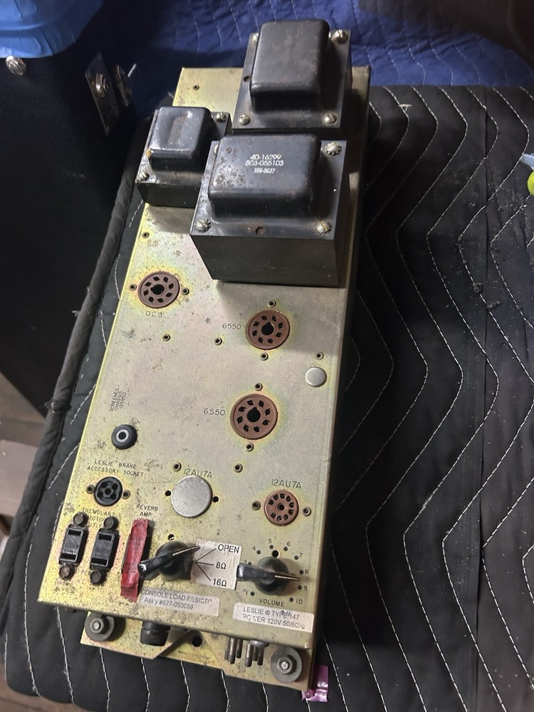 Leslie 147 Amplifier 147a Solid State Relay