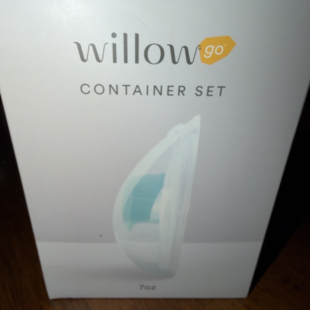 WILLOW Go Breast Milk Container 2ct Reusable High Capacity 7oz Large