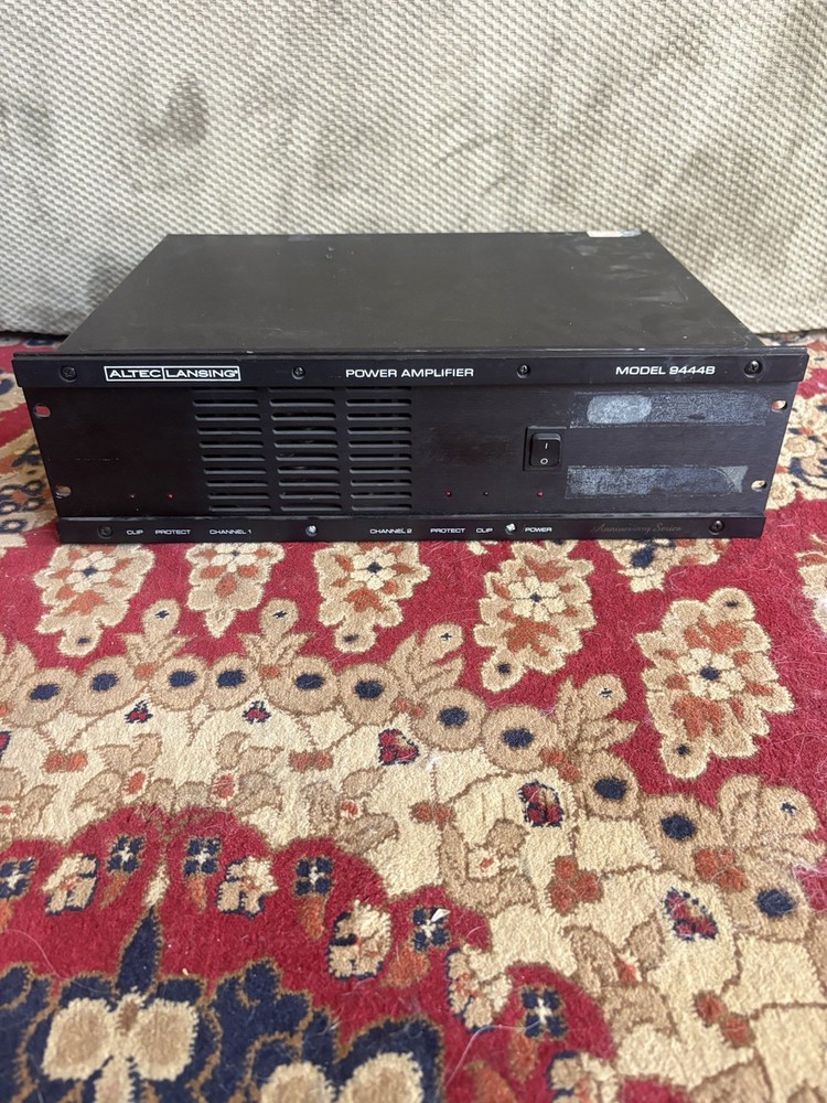 Altec Lansing Model 9444b Power Amplifier READ DESCRIPTION