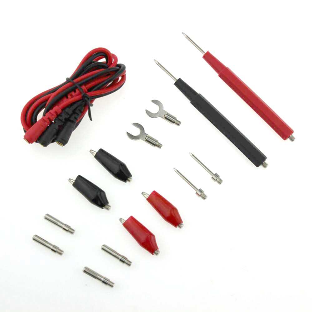 18Pcs/Set Multimeter Probe Silicone Test Lead Tool