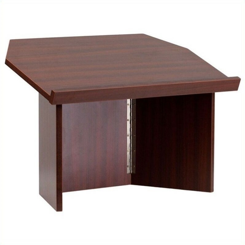 Scranton & Co Foldable Tabletop Lectern in Mahogany