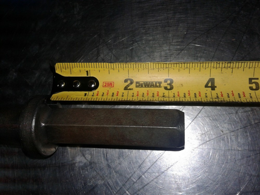 Demolition/Jack Hammer Flat Chisel 1 1/8" Hex. Our #7B