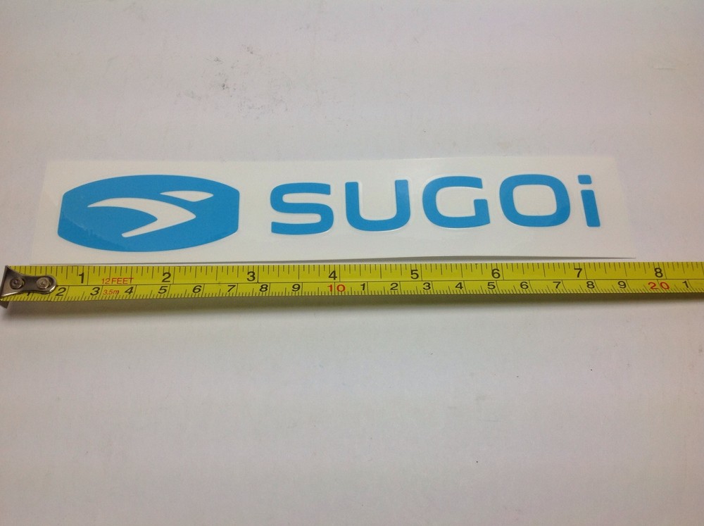 SUGIO 8" DECALS IN DIFFERENT COLOURS