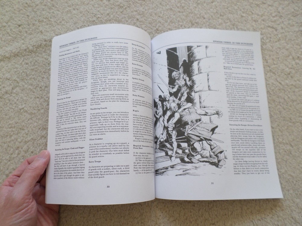 Skarda's Mirror X12 Dungeons & Dragons adventure module