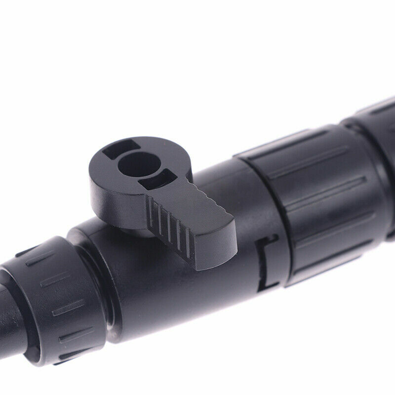Aquarium Hose Valve Connector with Quick Release Handle and Control Valve Filter