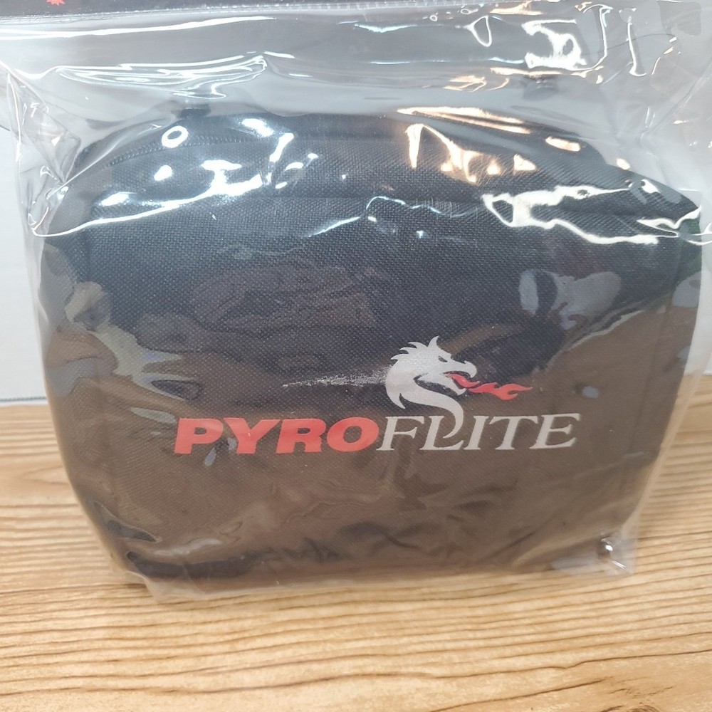 RARE! PyroFlite Microwavable Golf Ball Warmer Bag Pyro-Flite Microcore NEW