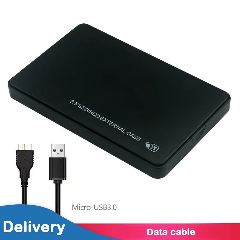 USB 3.0 SATA SSD External Hard Drive Portable Desktop Mobile Hard Disk Case