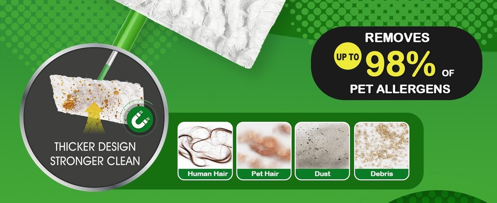 Swiffer Sweeper Dry Sweeping Pad, Multi Surface Refills for Dusters Floor Mop