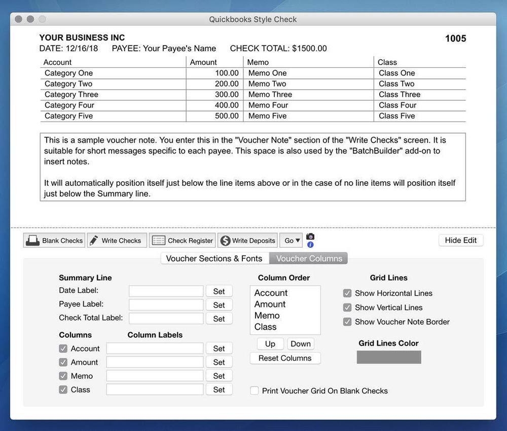 - Windows & Mac Check Printing Software