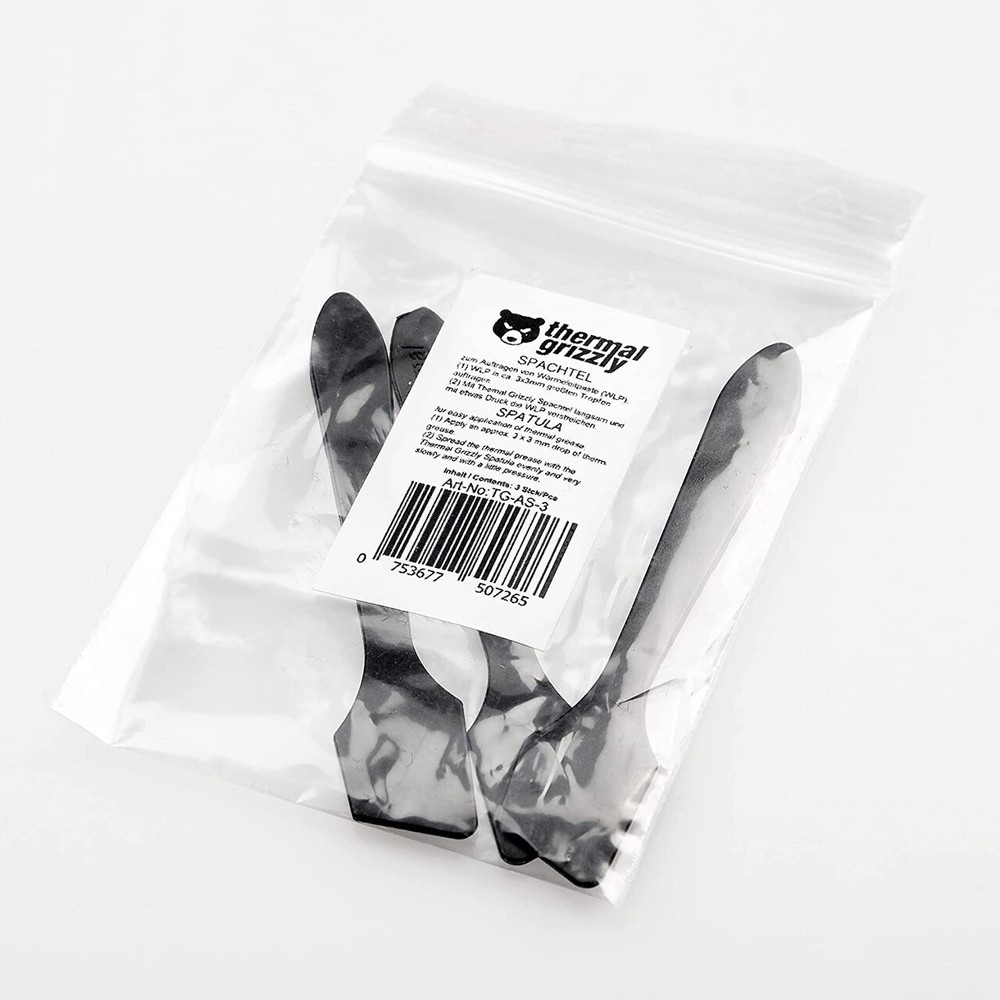Thermal Grizzly Spatula for Applying and Spreading Thermal Paste on CPU - 3 pc