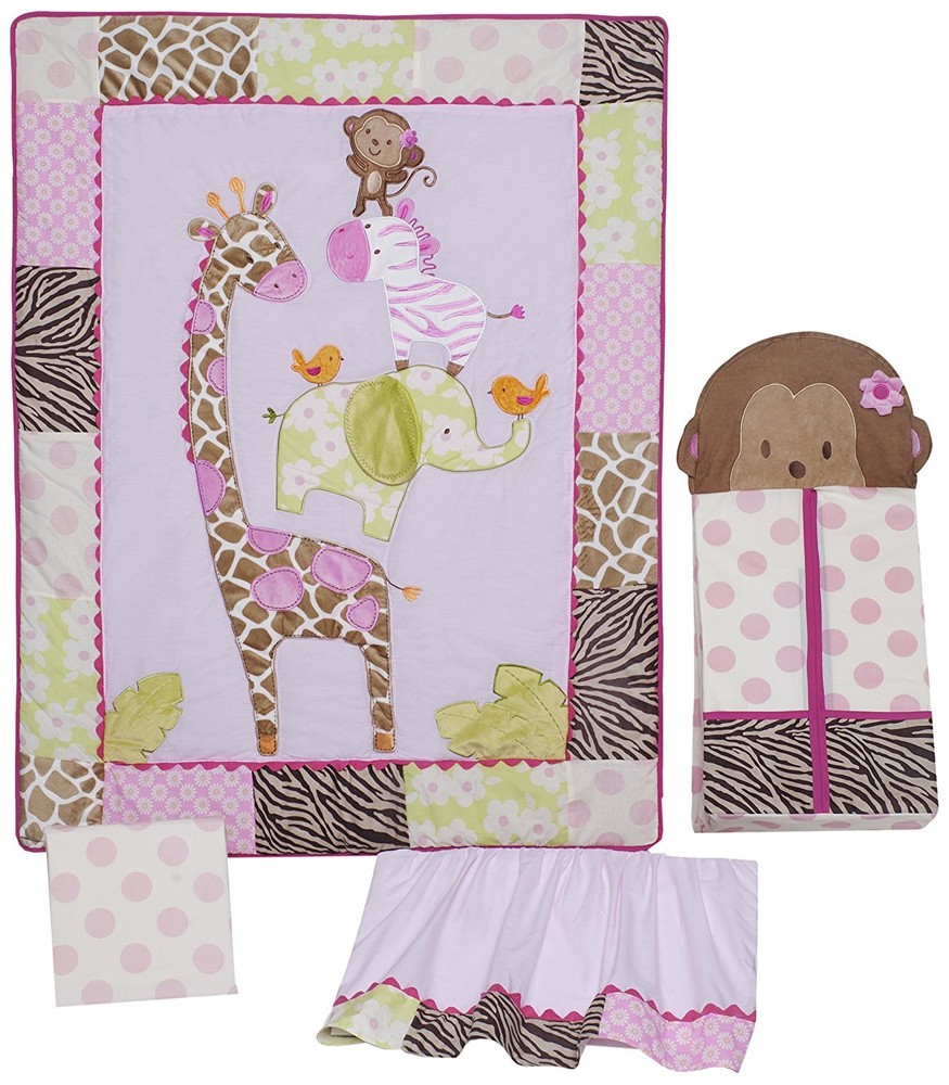 Carter's Jungle Collection 4 pc. Crib Bedding Set