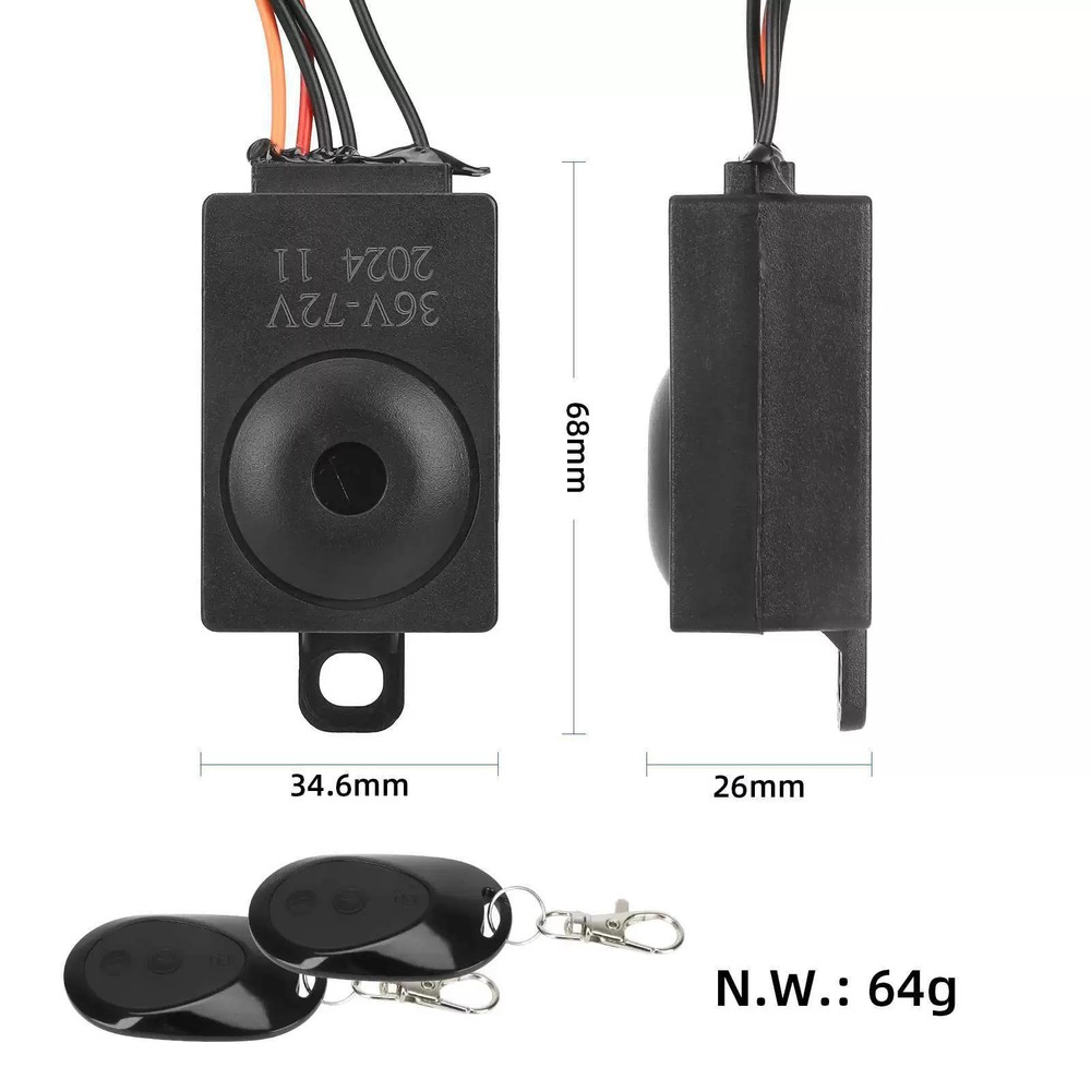 For Ninebot max G30 G30D E-Scooter Wireless Remote Control AntiTheft Alarm ACUS