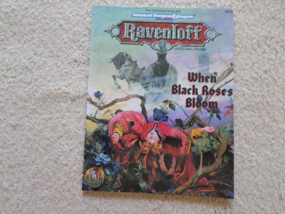 When Black Roses Bloom Ravenloft Dungeons & Dragons adventure module
