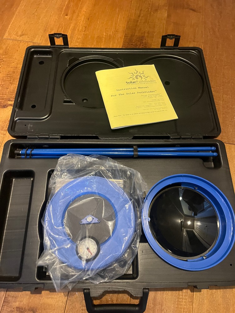 Solar Pathfinder Solar Site Analysis with Tripod and Hard Case