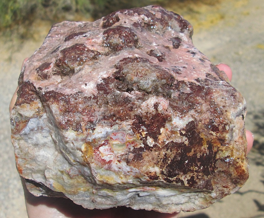 CRAZY LACE AGATE ROUGH ~ 4 lbs 2 ozs