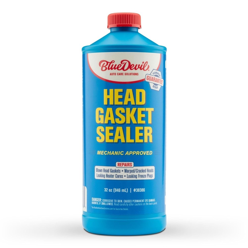 1 Quart BlueDevil Head Gasket Sealer - Permanent Leak Solution for All Engines