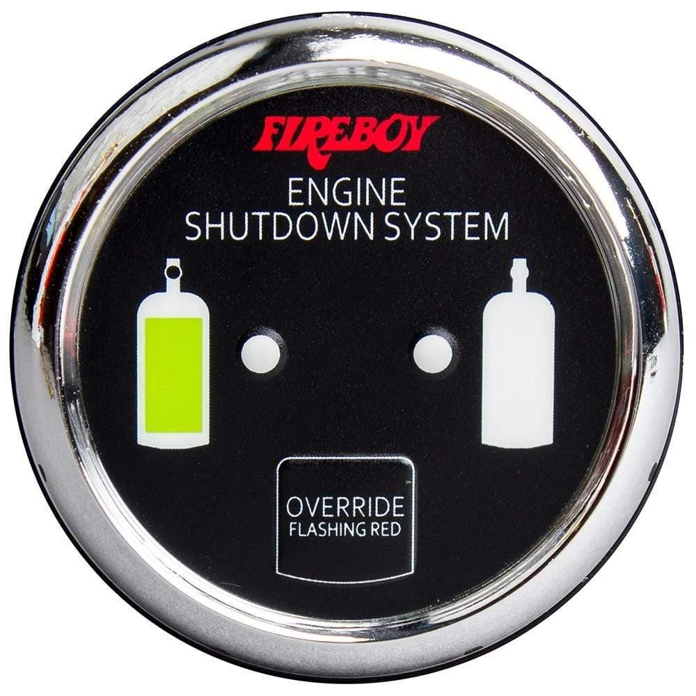 Xintex Round Bezel Helm Display for Engine Shutdown #DU-RCH-20-R