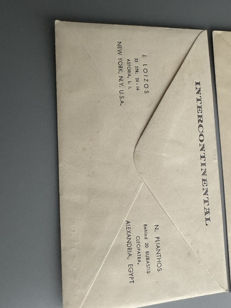 2 first day covers Of Egypt 1946 Nice Value
