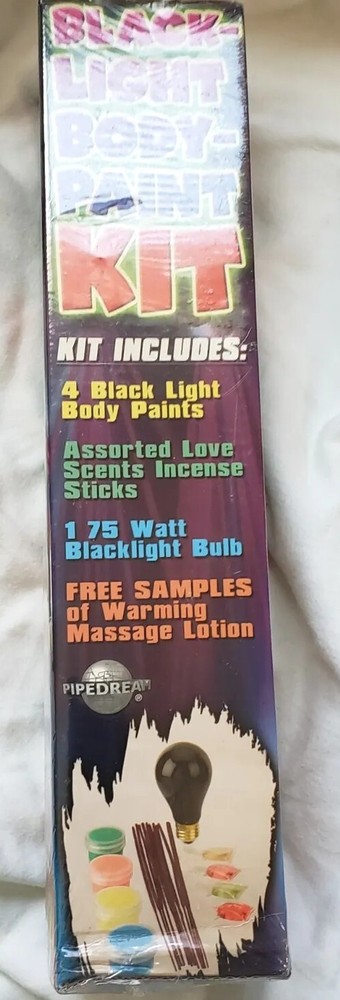 Pipedream Black Light Body Paint KIT!