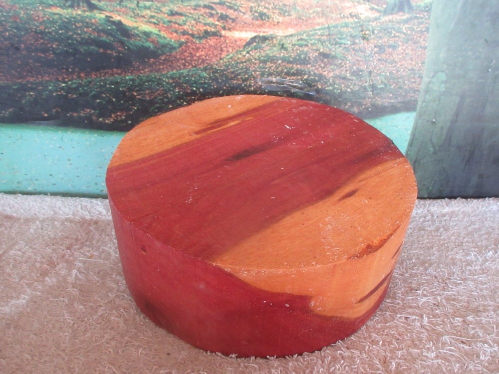 EASTERN RED CEDAR 8 X 3 TURNING WOOD BOWL BLANK