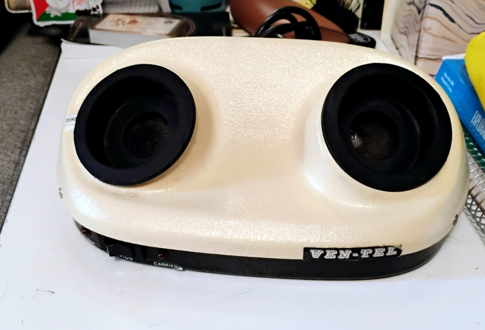 1970s VEN-TEL Model Data Coupling Modem Acoustic Data Coupler