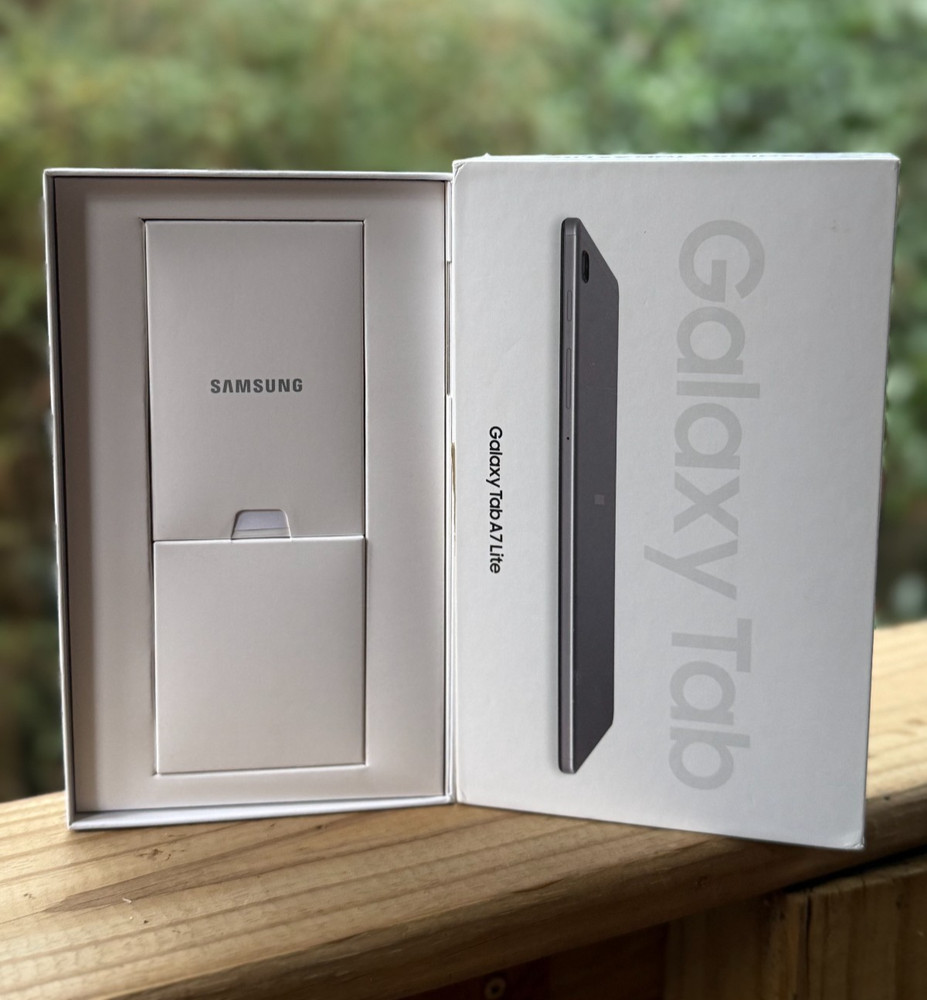 Samsung Galaxy Tab A7 Lite 8.7 " Empty BOX ONLY! Does Not Include Tab