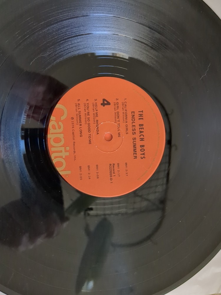 Beach Boy's Mike Love Signed LP Endless Summer