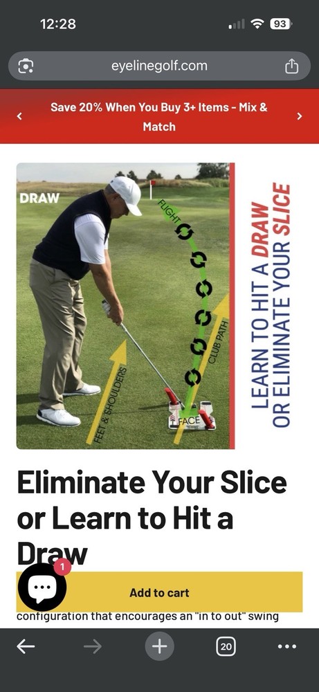 Eyeline Golf Speed Trap Hitting Practice Tool