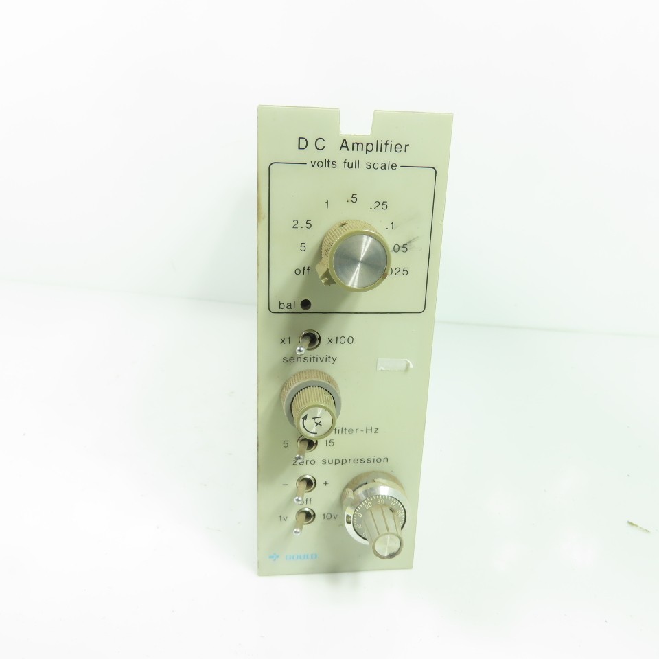 Gould 57-1340-00 DC Amplifier Volts Full Scale Module